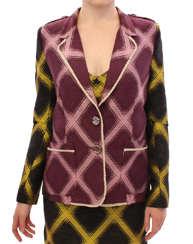 House of Holland  checke blazer Women's jacket Modern Work Blazer