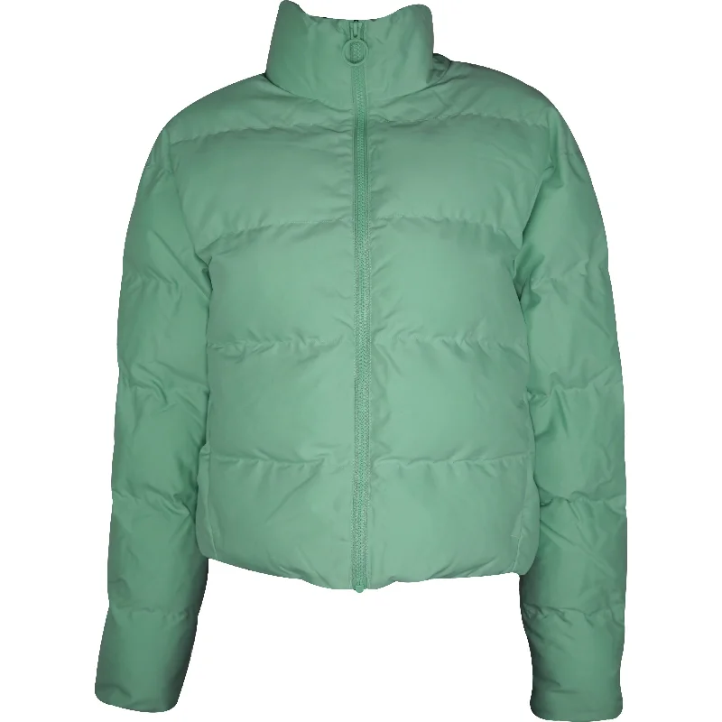 Gymshark Womens Puffer Jacket - Green Women's military-style jackets