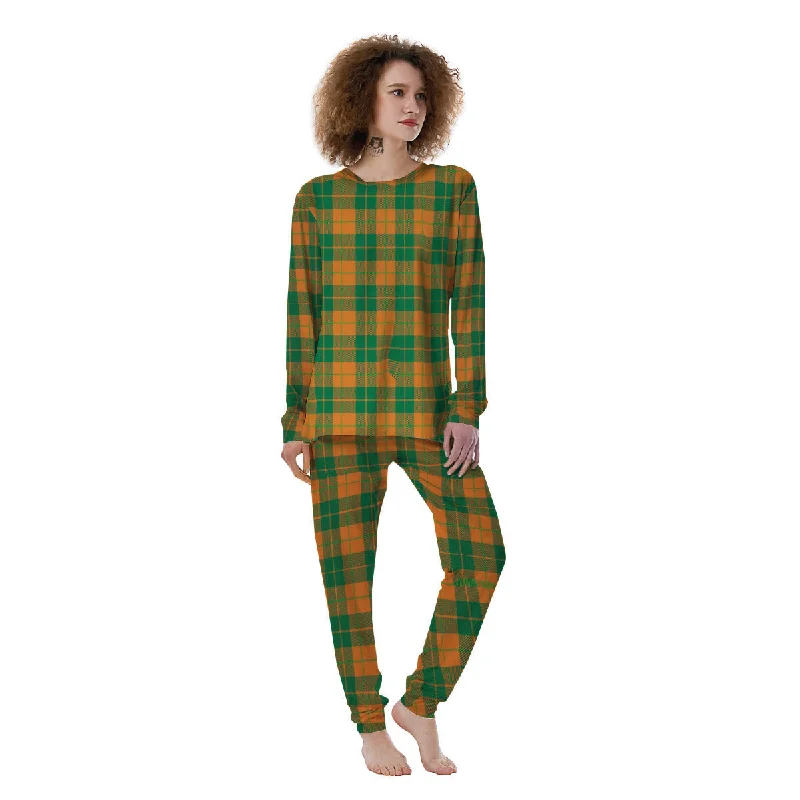 Saint Patrick's Day Irish Tartan Print Women's Pajamas Target pajama sets