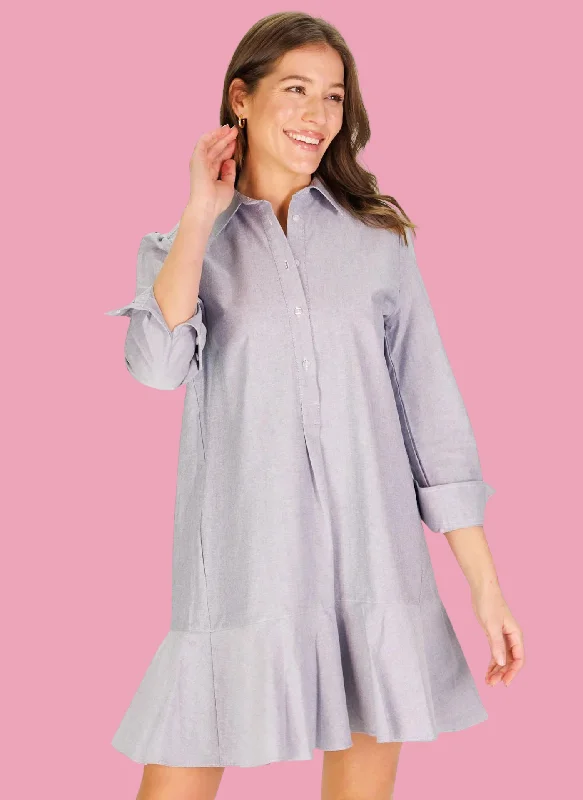 Iris Chambray Dress Zara mini dresses