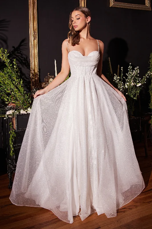 Cinderella Divine's Enchanting Shimmering Gown: A Timeless Masterpiece Boho Chic Gown