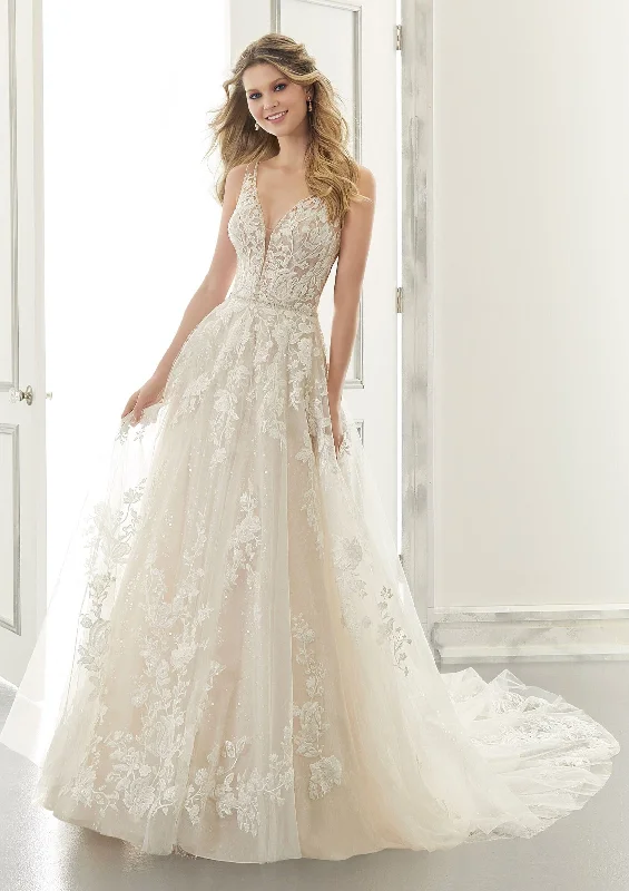 Morilee Ana Wedding Dress Beaded Wedding Gown