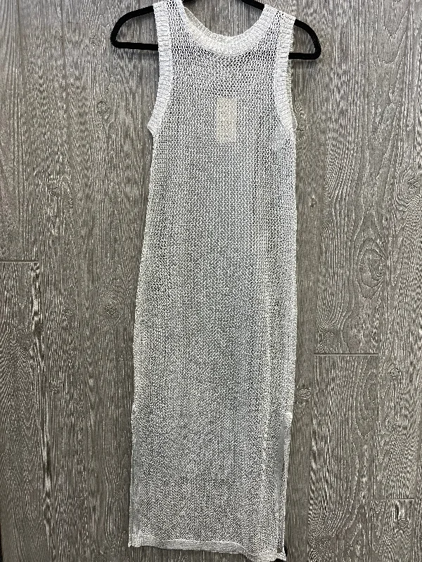 Dress Casual Maxi By A New Day In Silver, Size: Xs Shein maxi dresses