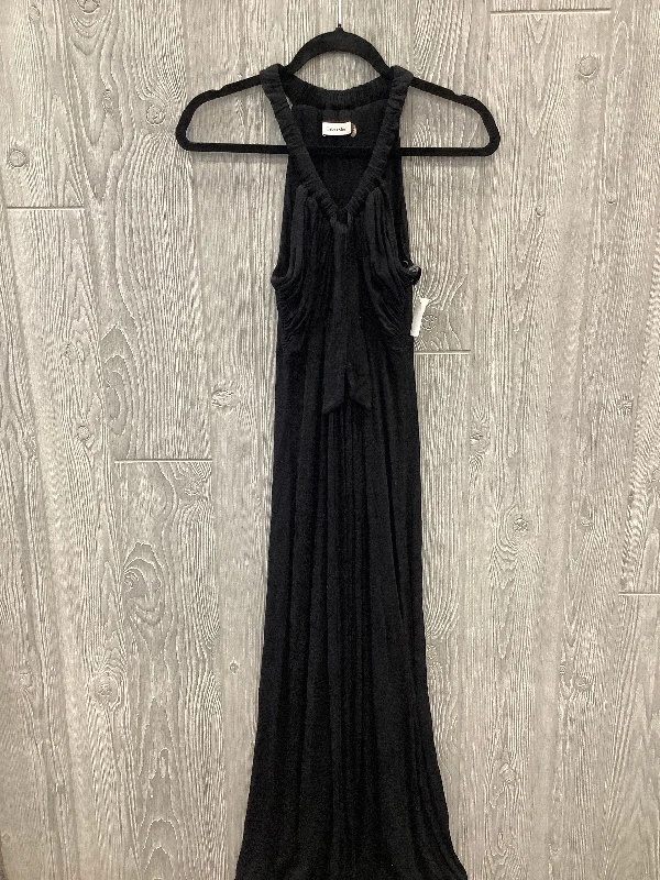 Dress Casual Maxi By Calvin Klein In Black, Size: S Knitted maxi dresses