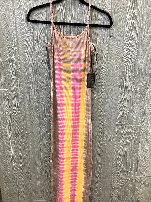 Dress Casual Maxi By Forever 21 In Tie Dye Print, Size: Xs Wedding guest maxi dresses