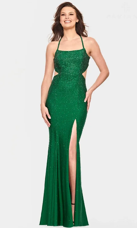 Faviana S10829 - Charmeuse Scoop Neck Evening Dress Girls' party dresses