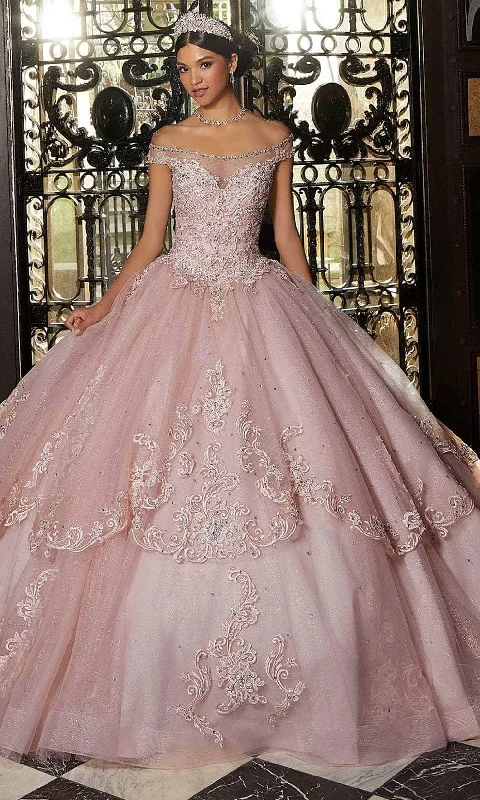 Mori Lee 89340 - Basque Waist Quinceanera Ballgown Garden party dresses