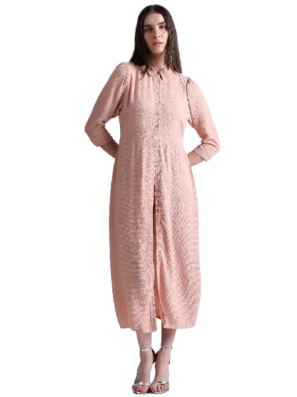 Only Women's Maxi Length Viscose A-Line Pink Dress Luxury maxi dresses