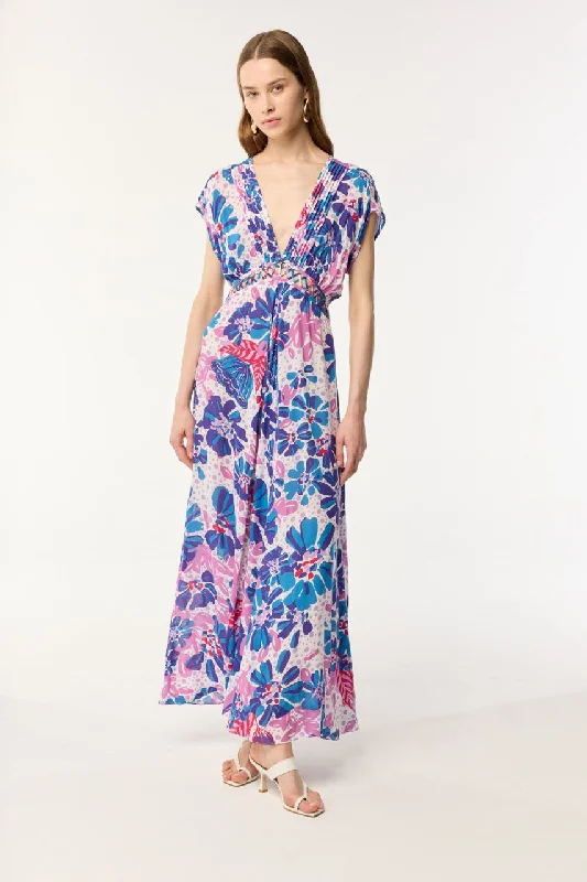 Poupette. St. Baths |long dress cecile Tiered maxi dresses