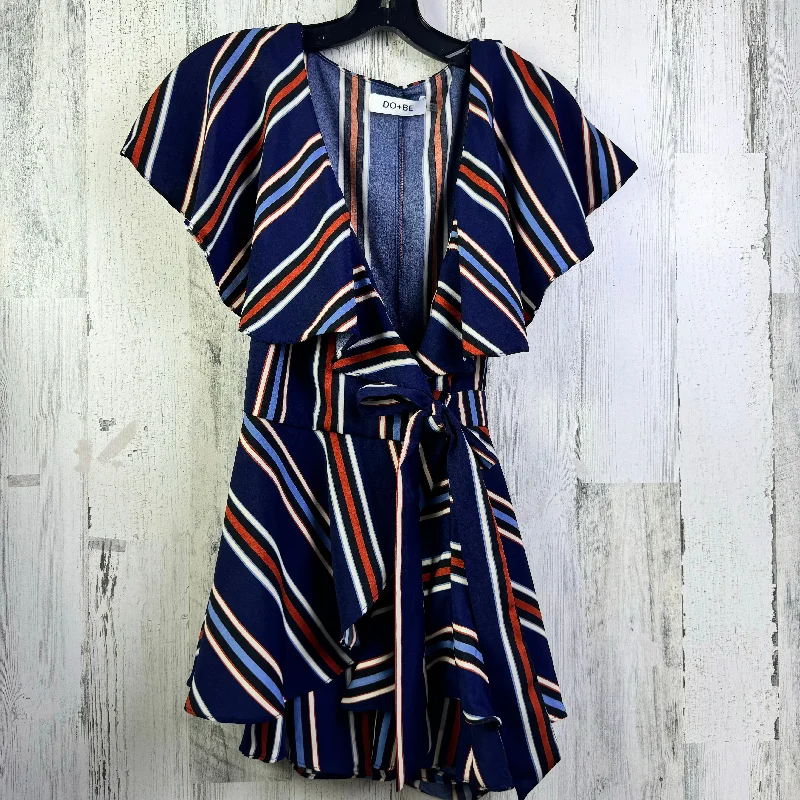 Blue & Orange Romper do + be , Size S Lightweight unclassified dresses