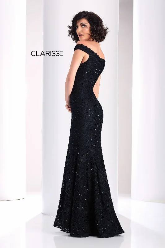 Clarisse -4801 Off Shoulder Mermaid Evening Dress Petite unclassified dresses