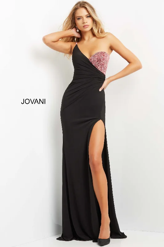 Embellished Bust Fitted Evening Dress By Jovani -09021 Street style unclassified dresses