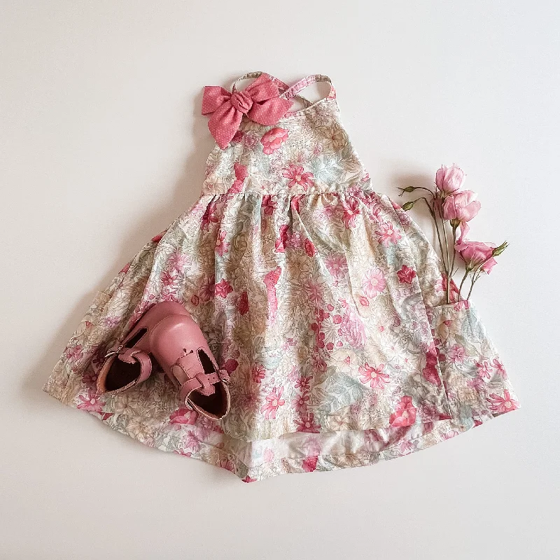 Freya Dress with Market Pockets in 'Vintage Study Raspberry' - Ready To Ship Spring unclassified dresses