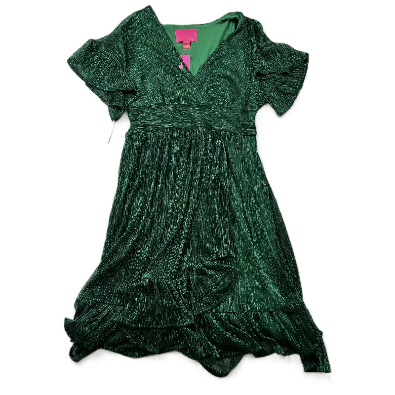 Green Dress Designer By Lilly Pulitzer, Size: Xs Engagement unclassified dresses