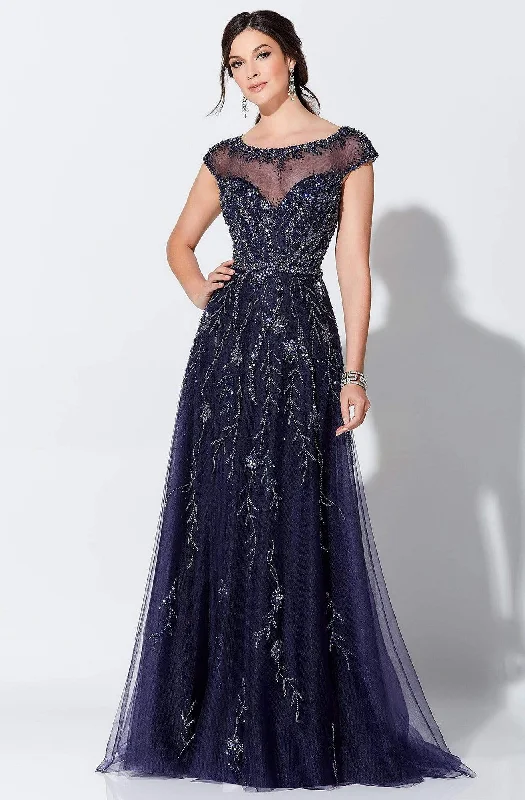 Ivonne D for Mon Cheri - 119D48W Embellished Bateau Evening Gown Engagement unclassified dresses