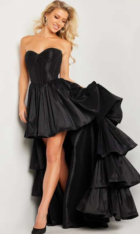 Jovani Strapless High-Low Taffeta Prom Dress 26006 Elegant evening unclassified dresses