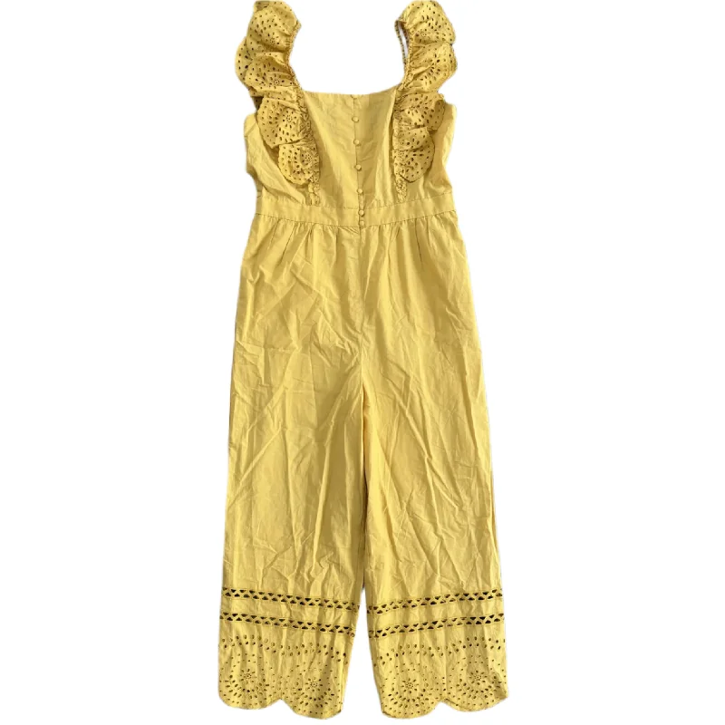 Jumpsuit By Madewell In Yellow, Size: M High-low unclassified dresses