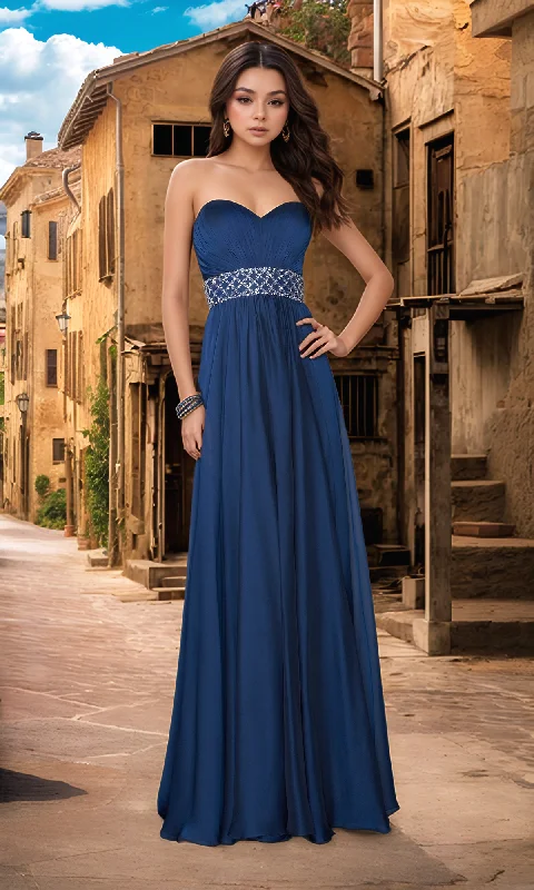 A-Line La Femme Pleated Chiffon Prom Dress 20140 Sexy unclassified dresses