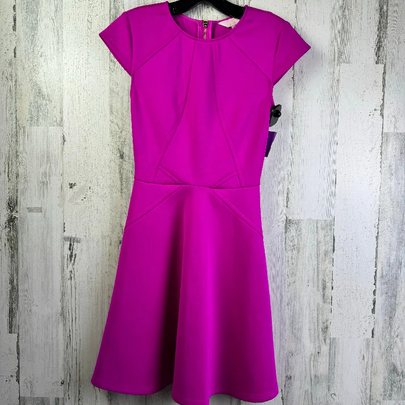 Pink Dress Work Ted Baker, Size Xs Silk unclassified dresses