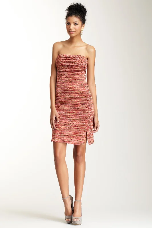 Strapless Knit Dress - Missoni Red Silk unclassified dresses