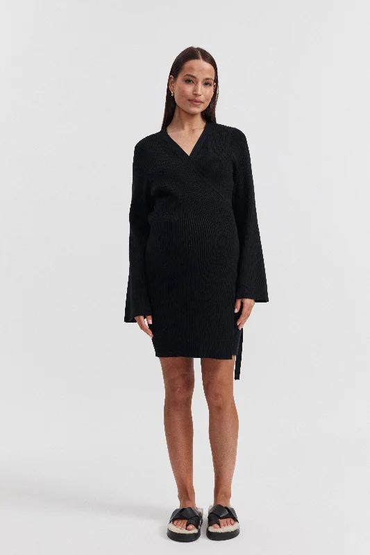 Grace Knit Wrap Dress Casual unclassified dresses