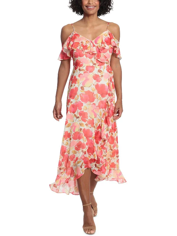 Womens Ruffled Maxi Maxi Dress Tulle Maxi Skirt